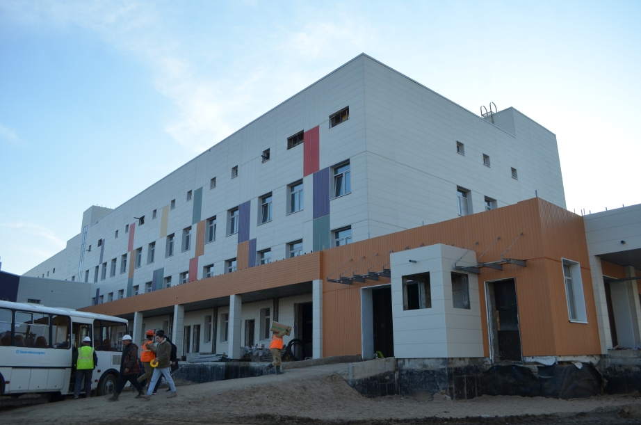 В Комсомольске-на-Амуре возобновлено строительство Детского больничного комплекса и Межрайонного онкологического центра