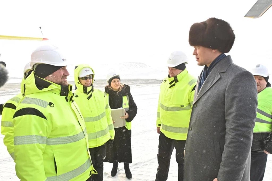 Михаил Дегтярев проинспектировал ход строительства современного горно-обогатительного комбината на Малмыжском медном месторождении